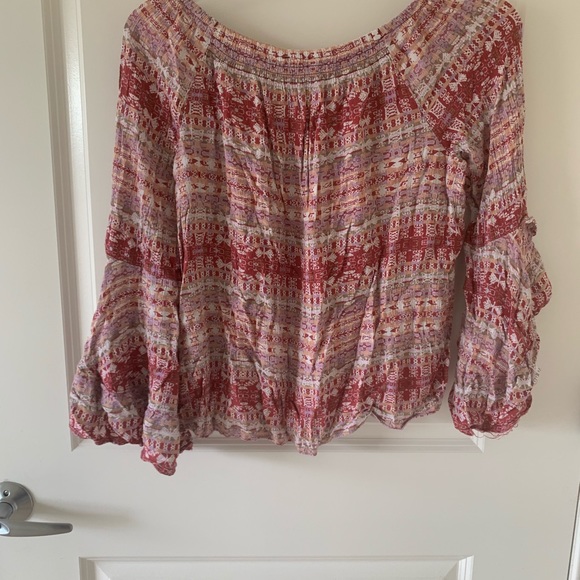 John Paul Richard off the should blouse - Picture 3 of 4